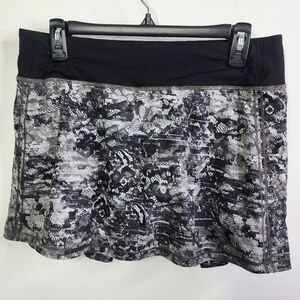 Pace Rival Skirt (Tall) 15", Masked Lace Starlight Black, Size 8